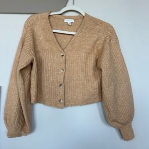 Top Shop Tan Cardigan